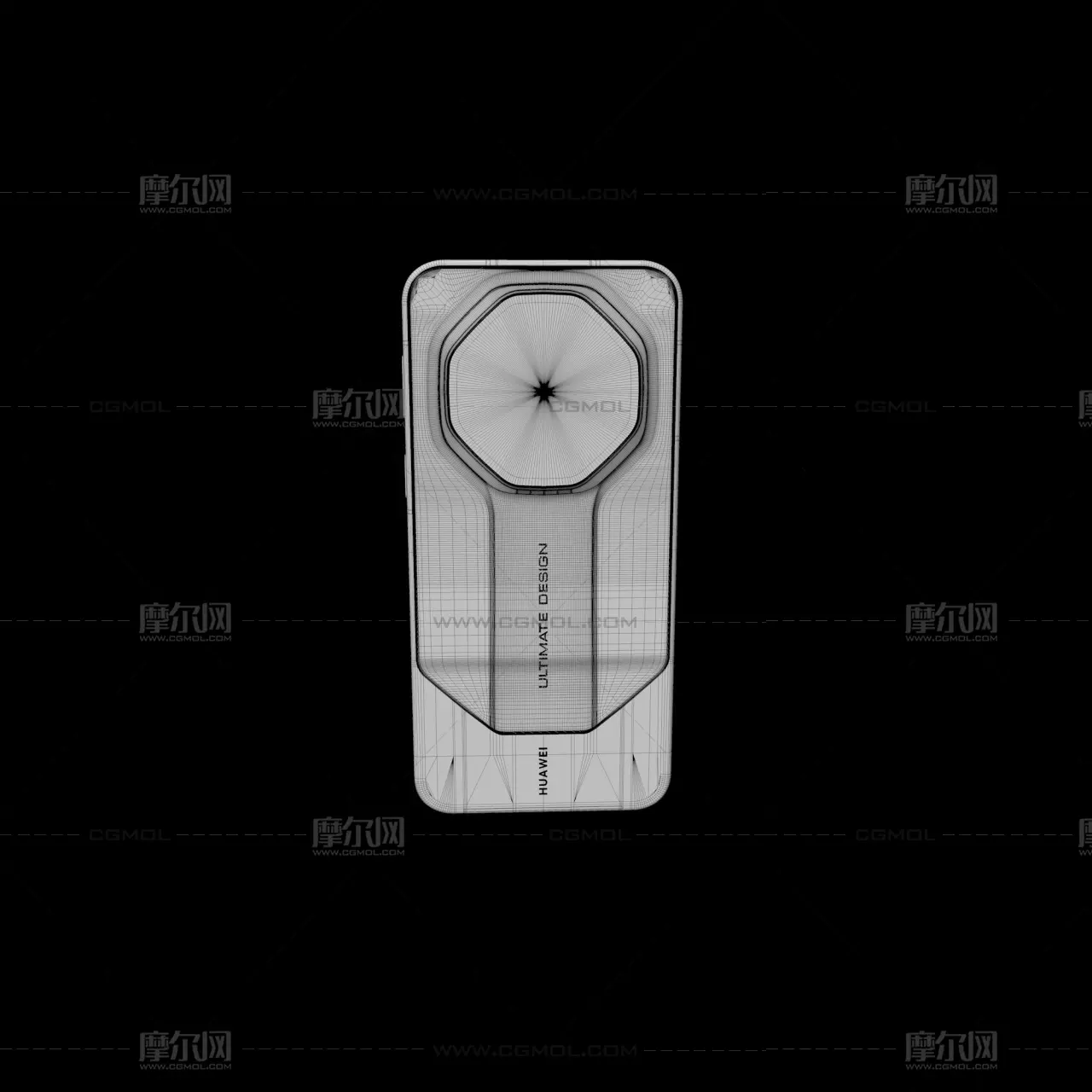 华为HUAWEI Mate 90 RS 非凡大师手机外观fbx,ksp,obj,c4d模型