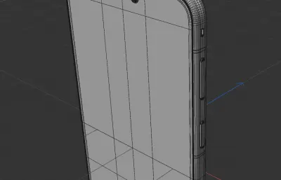 华为HUAWEI Mate 90 RS 非凡大师手机外观fbx,ksp,obj,c4d模型