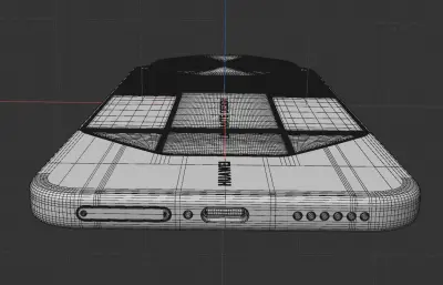 华为HUAWEI Mate 90 RS 非凡大师手机外观fbx,ksp,obj,c4d模型