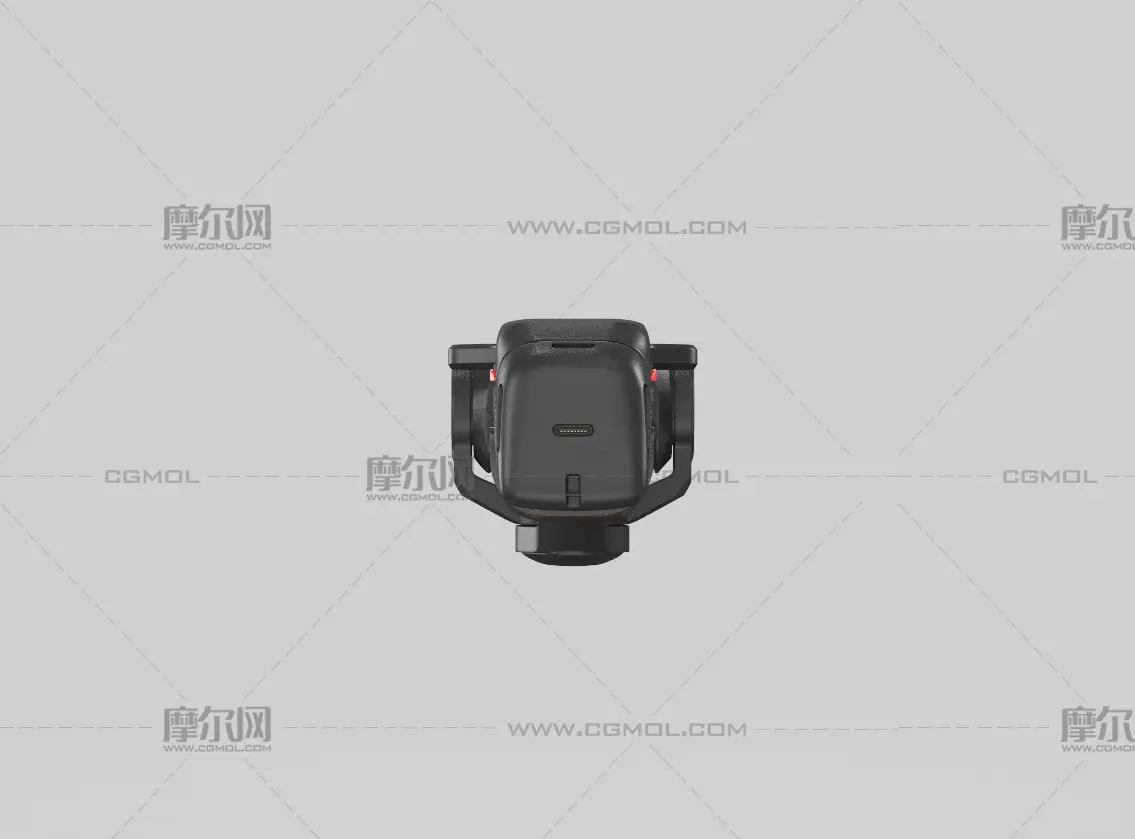 C4D影石Insta360 Luna Ultra外观模型,云台模型