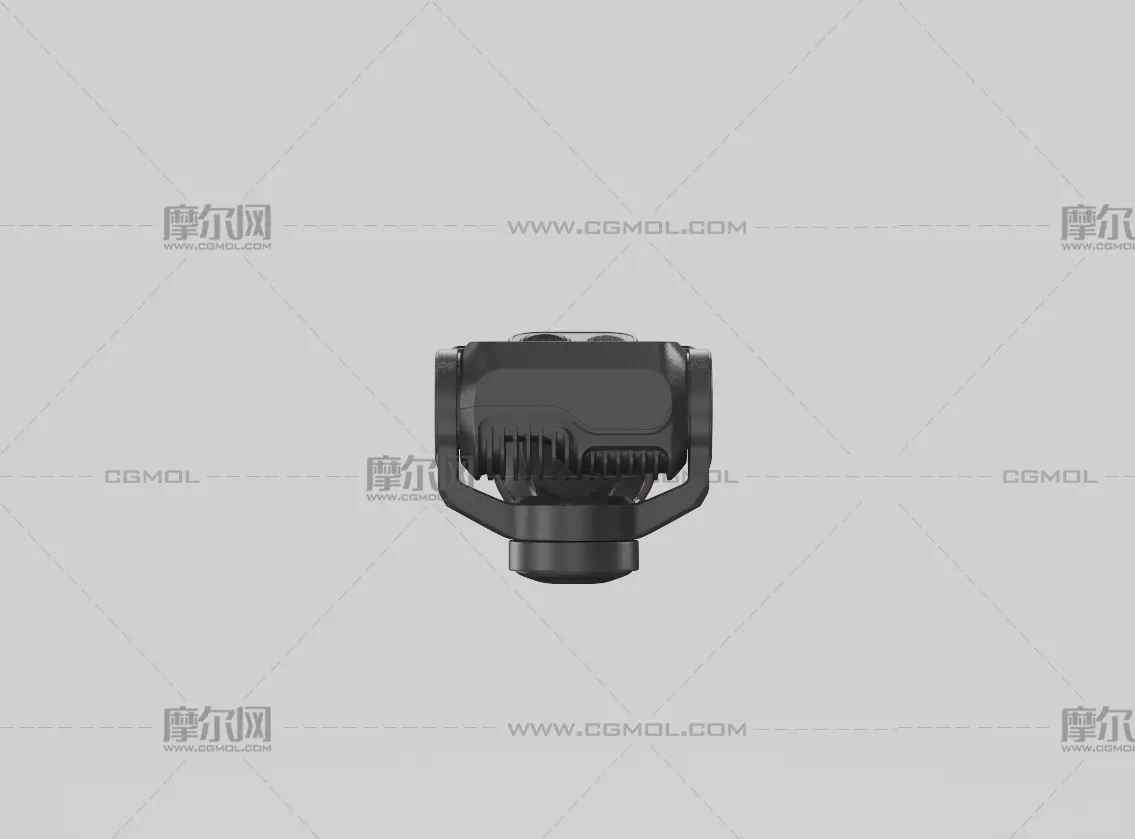 C4D影石Insta360 Luna Ultra外观模型,云台模型