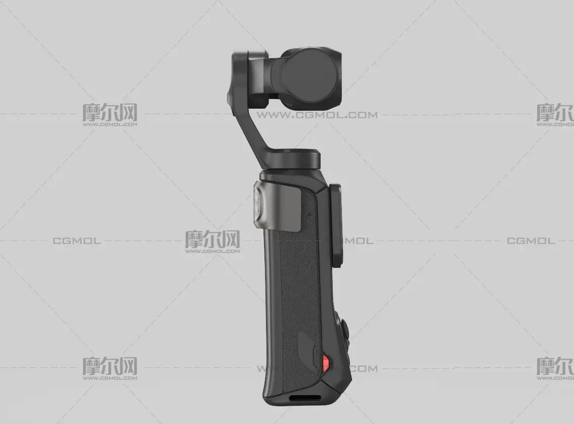 C4D影石Insta360 Luna Ultra外观模型,云台模型