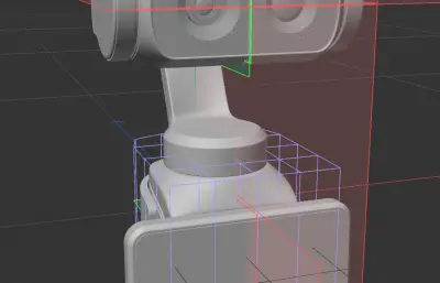 C4D影石Insta360 Luna Ultra外观模型,云台模型