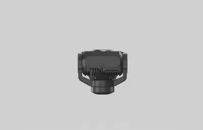 C4D影石Insta360 Luna Ultra外观模型,云台模型