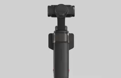 C4D影石Insta360 Luna Ultra外观模型,云台模型