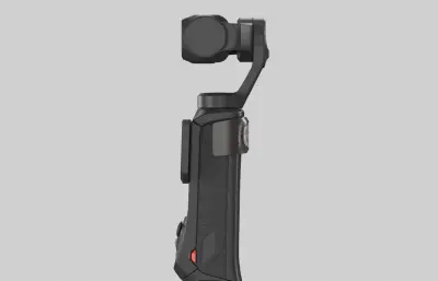 C4D影石Insta360 Luna Ultra外观模型,云台模型