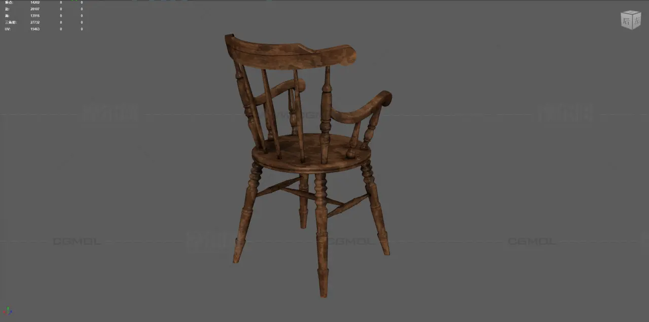 欧式木椅 椅子 古代座椅家具