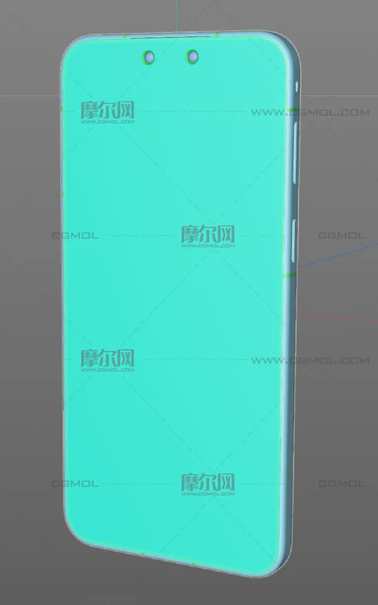 HUAWEI Mate 90 RS非凡大师手机C4D模型