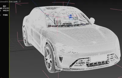 2025款小米YU7纯电动轿跑SUV 3D 模型