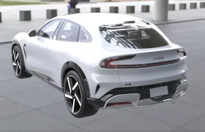 2025款小米YU7纯电动轿跑SUV 3D 模型
