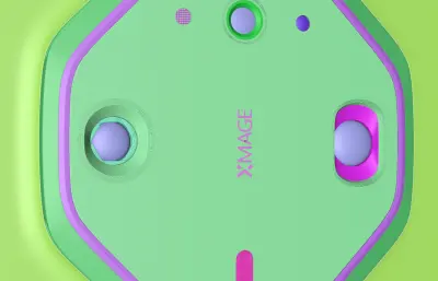 HUAWEI Mate 90 RS非凡大师手机C4D模型