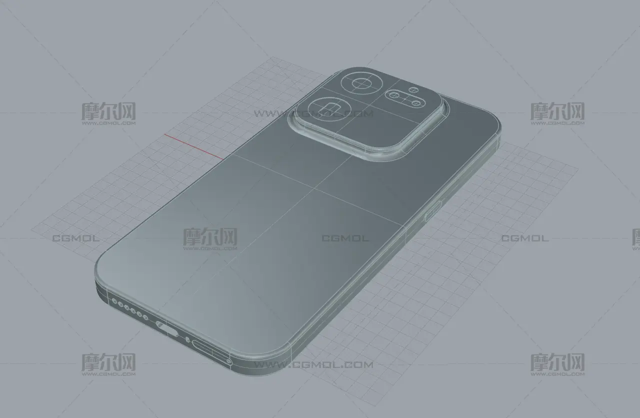 Xiaomi小米18手机rhino模型