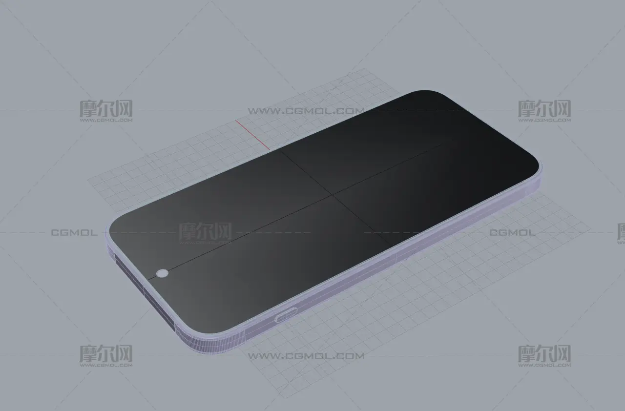 OPPO Find X10 Pro手机rhino模型