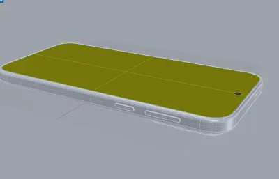 vivo X500手机rhino模型