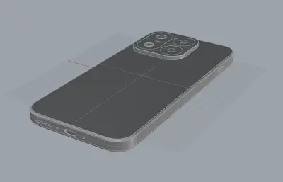 OnePlus 一加16手机rhino模型