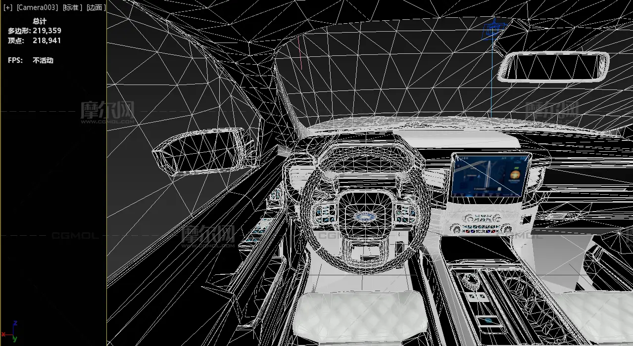 福特征服者美式大型越野车3dmax模型