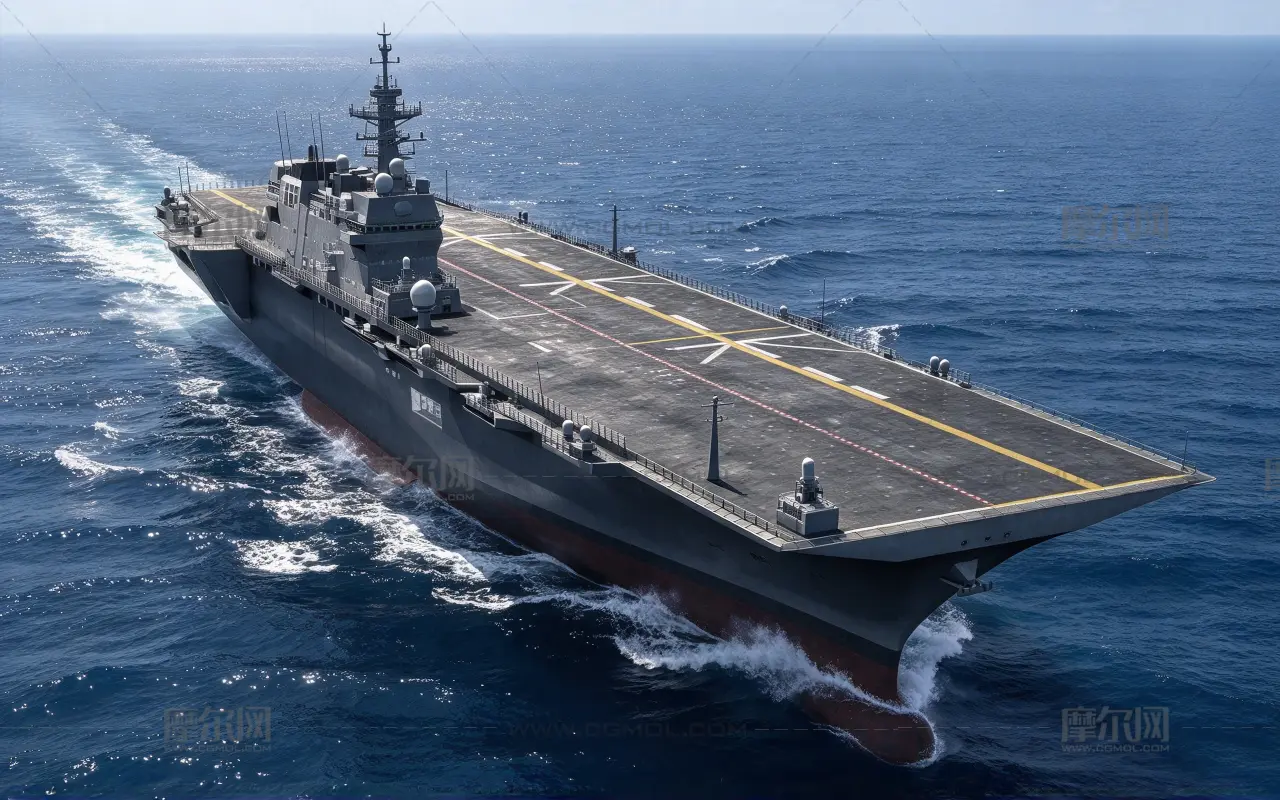 出云级直升机护卫舰 日本海自轻型航母