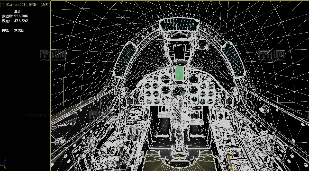 十字军战士美国海军舰载超音速战斗机3dmax模型