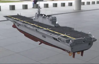 出云级直升机护卫舰 日本海自轻型航母
