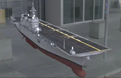 出云级直升机护卫舰 日本海自轻型航母