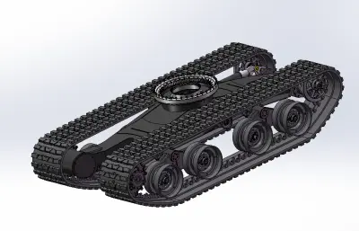 T14R新型履带自卸运输车,载重14吨
