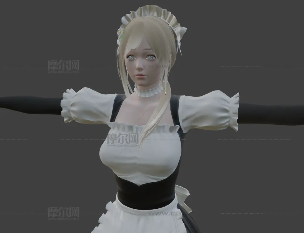 次世代女仆,游戏人物