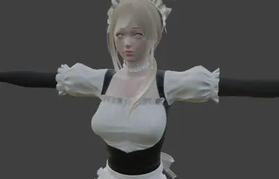 次世代女仆,游戏人物