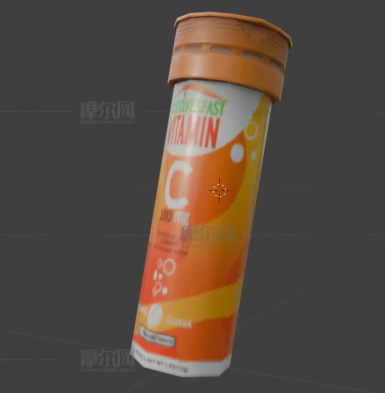 三角洲行动维生素泡腾片（小蓝）blender模型