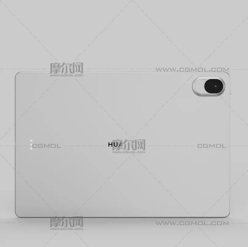 华为HUAWEI MatePad Air Z平板电脑c4d,keyshot模型