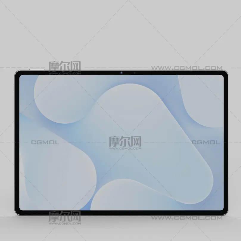 华为HUAWEI MatePad Air Z平板电脑c4d,keyshot模型