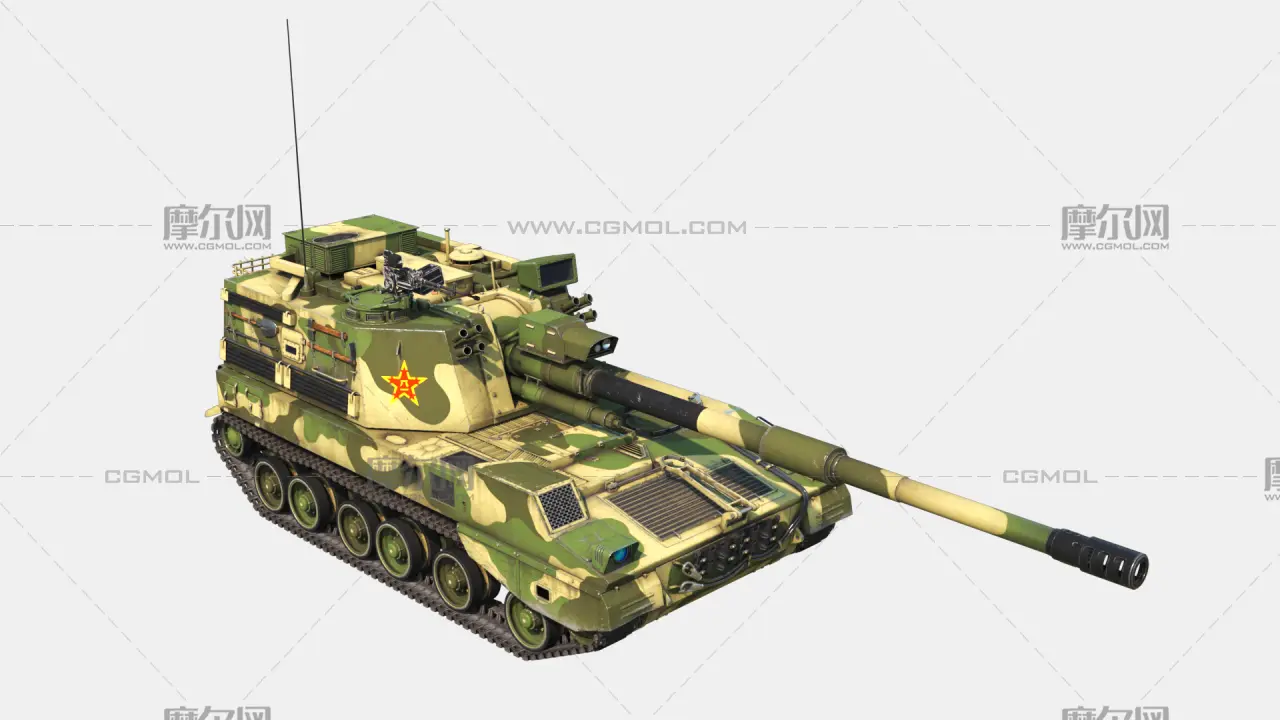 PLZ45/PLZ-45/155自行火炮,履带自行榴弹炮