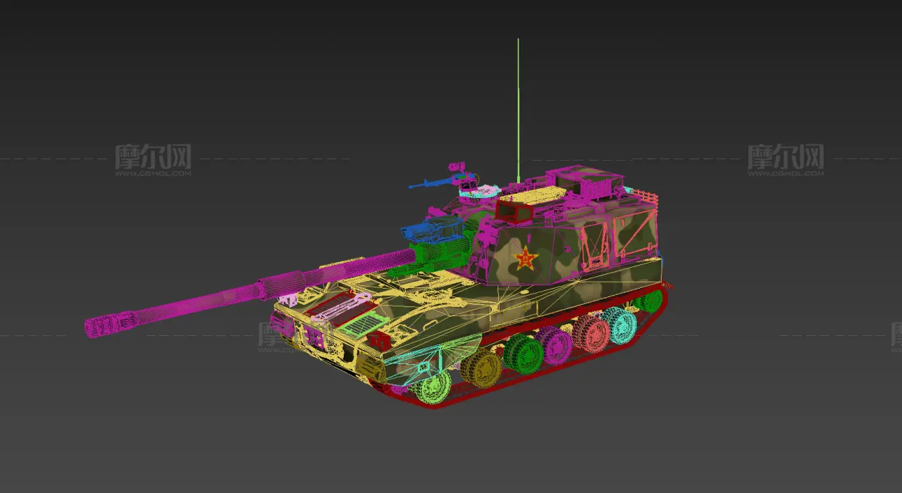 PLZ45/PLZ-45/155自行火炮,履带自行榴弹炮