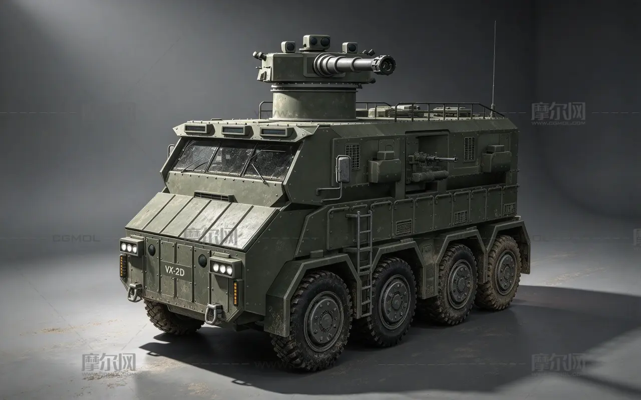 虚构轮式装甲车 8x8装甲突击车 军用步兵战车