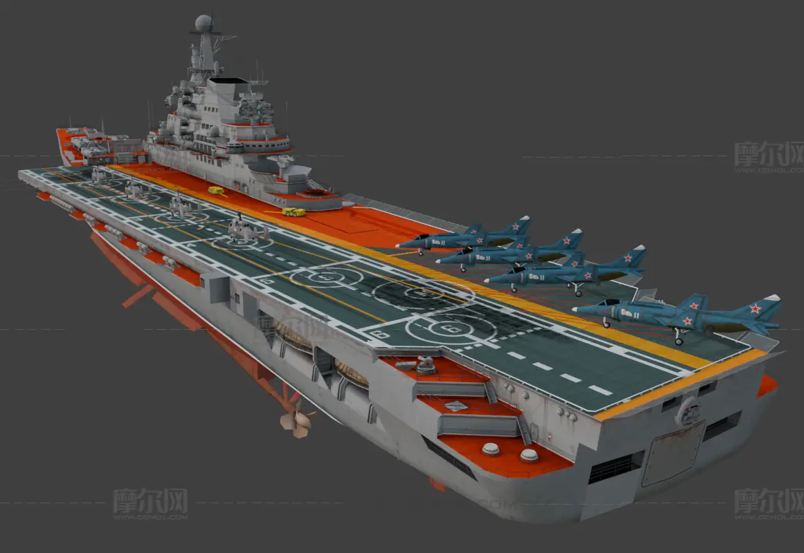 基辅号载机巡洋舰(Kiev),苏联红海军冷战军舰