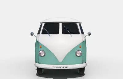VW T1 巴士/复古面包车/经典露营小巴