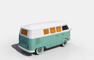VW T1 巴士/复古面包车/经典露营小巴