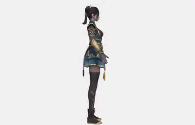 古装汉服女孩 古装女侠 女护卫