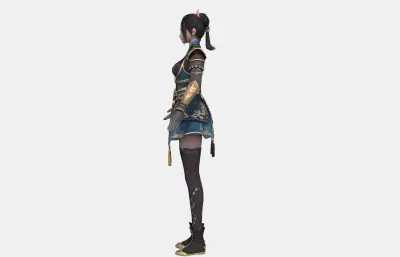古装汉服女孩 古装女侠 女护卫