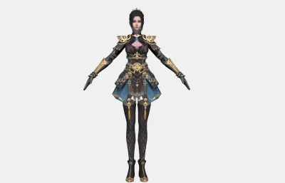 古装汉服女孩 古装女侠 女护卫