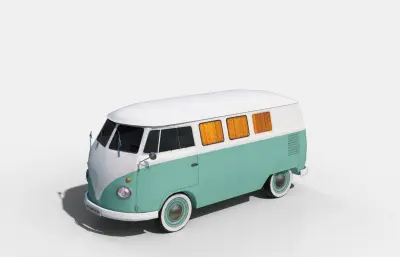 VW T1 巴士/复古面包车/经典露营小巴