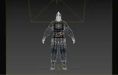 古装士兵,古代将士,游戏NPC