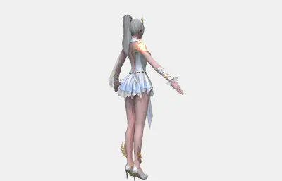 古风女武将,仙侠御姐,黑金铠甲游戏角色