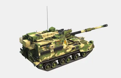 PLZ45/PLZ-45/155自行火炮,履带自行榴弹炮