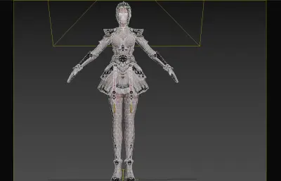 古装汉服 古代美女少女 古装女将士