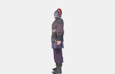 古装士兵,古代将士,游戏NPC