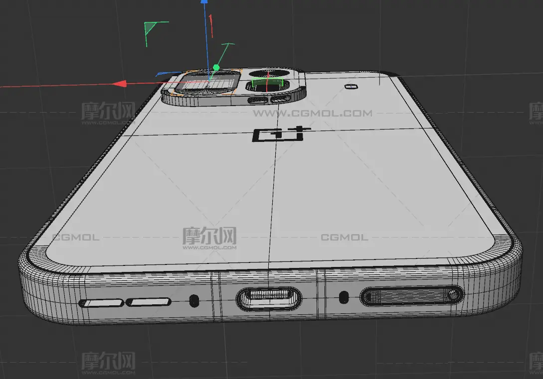 OPPO一加 Ace 7手机C4D,KEYSHOT模型,另有fbx,obj文件