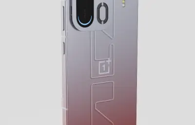 OPPO一加 Ace 7手机C4D,KEYSHOT模型,另有fbx,obj文件