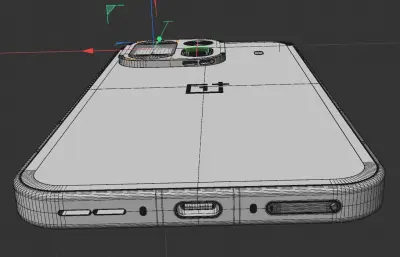 OPPO一加 Ace 7手机C4D,KEYSHOT模型,另有fbx,obj文件