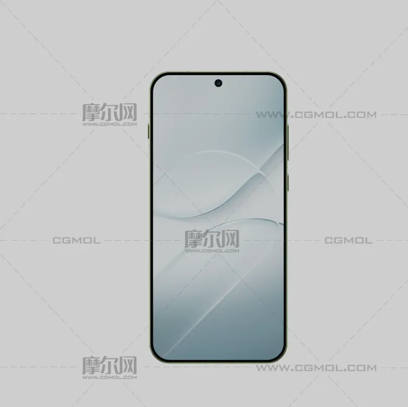 OPPO Find X10拍摄手机c4d,keyshot模型,有fbx和obj格式