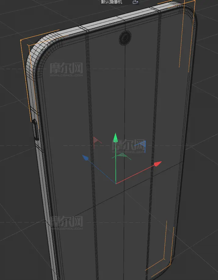 OPPO Find X10拍摄手机c4d,keyshot模型,有fbx和obj格式